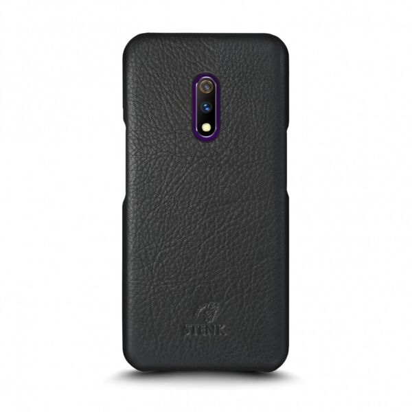 

Кожаная накладка Stenk Cover для Realme X Чёрная
