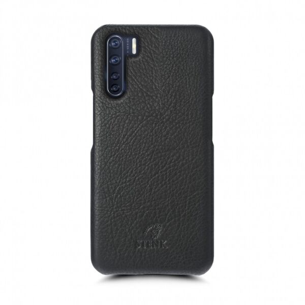 

Кожаная накладка Stenk Cover для OPPO A91 Чёрная