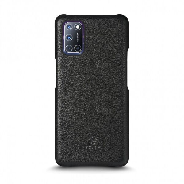 

Кожаная накладка Stenk Cover для OPPO A72 Чёрная