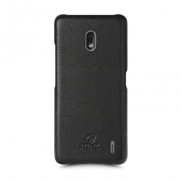 

Кожаная накладка Stenk Cover для Nokia 2.2 Чёрная
