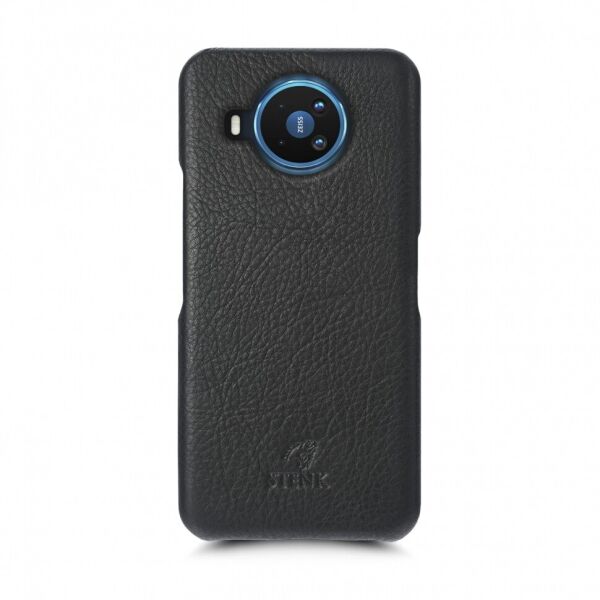 

Кожаная накладка Stenk Cover для Nokia 8.3 Чёрная