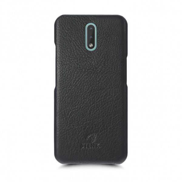 

Кожаная накладка Stenk Cover для Nokia 2.3 Чёрная