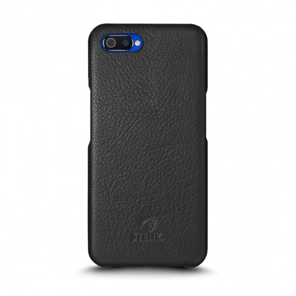 

Кожаная накладка Stenk Cover для Realme C2 Чёрная