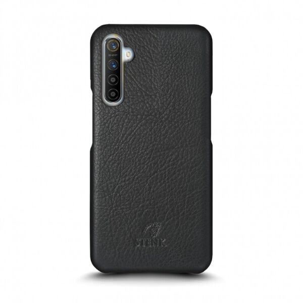 

Кожаная накладка Stenk Cover для Realme X2 Чёрная