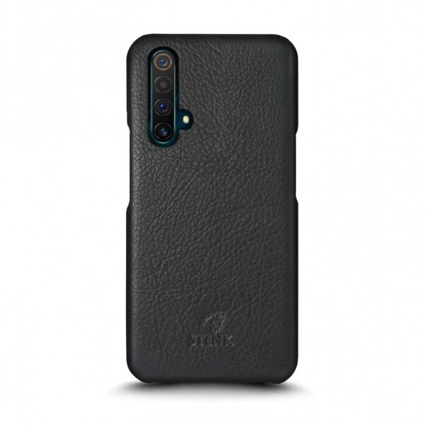 

Кожаная накладка Stenk Cover для Realme X3 Чёрная