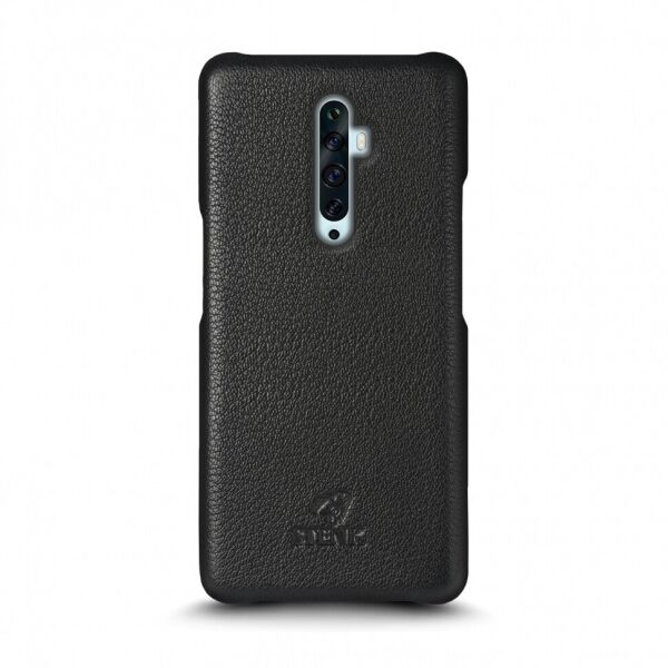 

Кожаная накладка Stenk Cover для OPPO Reno2 Z Чёрная