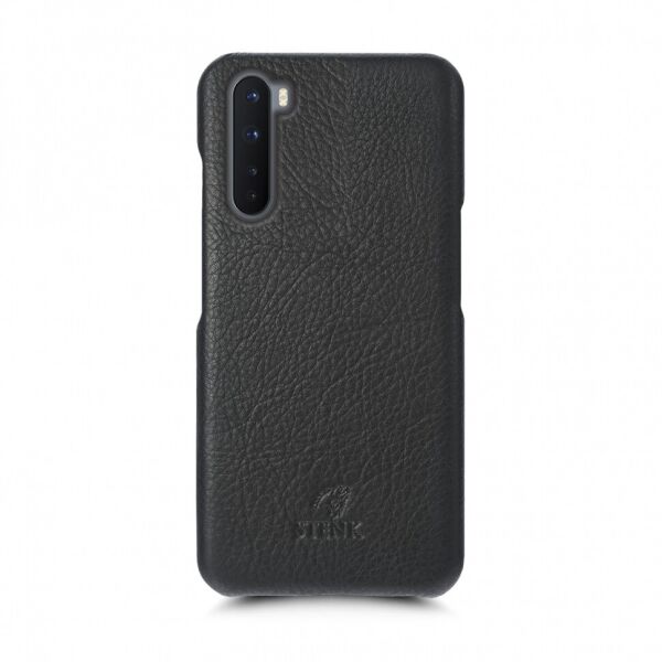 

Кожаная накладка Stenk Cover для OnePlus Nord Чёрная