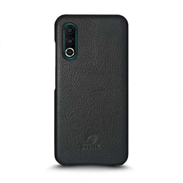 

Кожаная накладка Stenk Cover для Meizu 16s Pro Чёрная