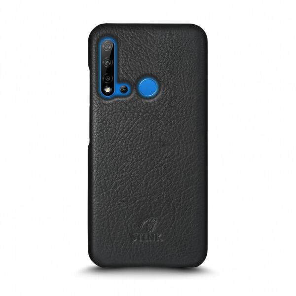 

Кожаная накладка Stenk Cover для HuaWei Nova 5i Чёрная