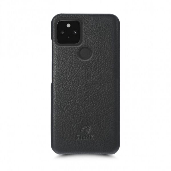 

Кожаная накладка Stenk Cover для Google Pixel 5 Чёрная