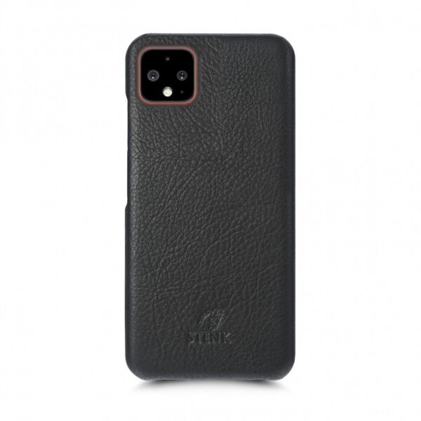 

Кожаная накладка Stenk Cover для Google Pixel 4 Чёрная
