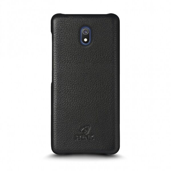 

Кожаная накладка Stenk Cover для Xiaomi Redmi 8A Чёрная