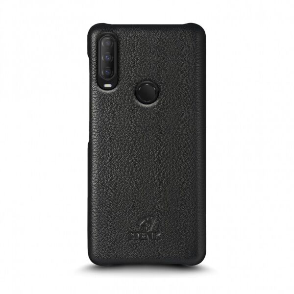 

Кожаная накладка Stenk Cover для Alcatel 3L (2020) Чёрная