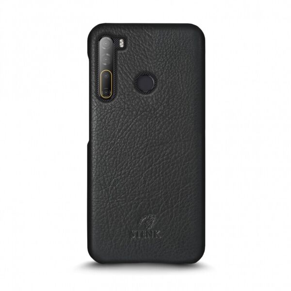 

Кожаная накладка Stenk Cover для HTC Desire 20 Pro Чёрная