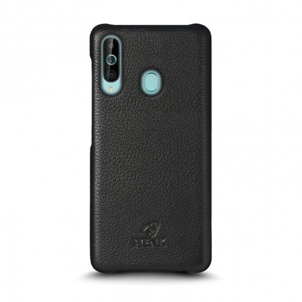 

Кожаная накладка Stenk Cover для Samsung Galaxy A60 Чёрная