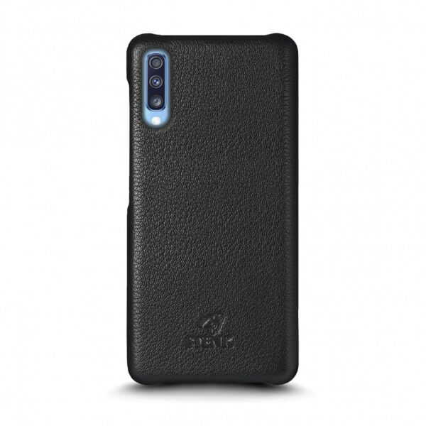 

Кожаная накладка Stenk Cover для Samsung Galaxy A70s Чёрная