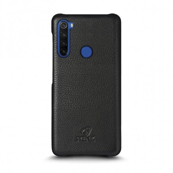 

Кожаная накладка Stenk Cover для Xiaomi Redmi Note 8 Чёрная
