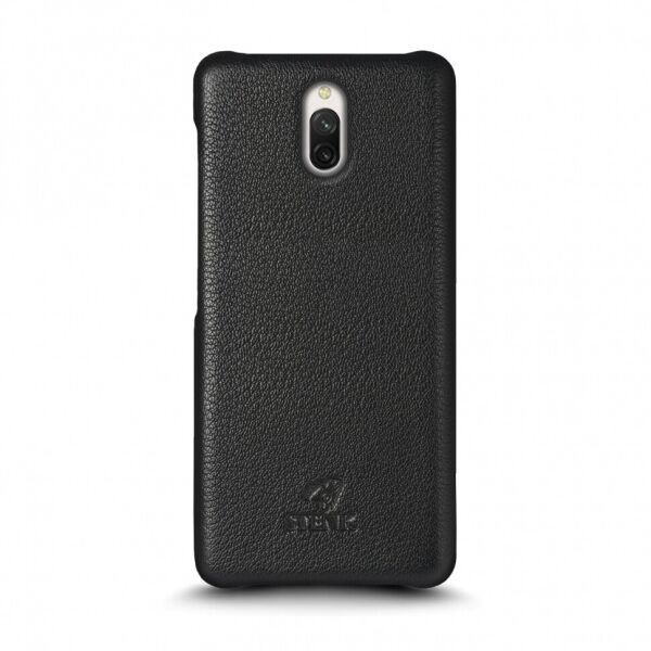 

Кожаная накладка Stenk Cover для Xiaomi Redmi 8A Pro Чёрная