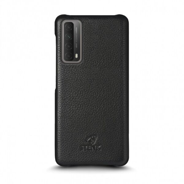

Кожаная накладка Stenk Cover для HuaWei P Smart (2021) Чёрная