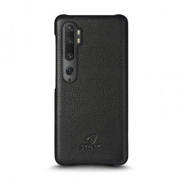 

Кожаная накладка Stenk Cover для Xiaomi Mi Note 10 Pro Чёрная