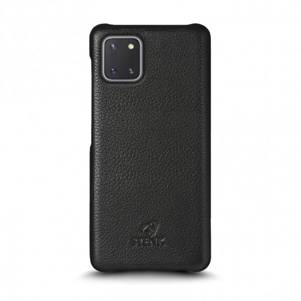 

Кожаная накладка Stenk Cover для Samsung Galaxy Note 10 Lite Чёрная