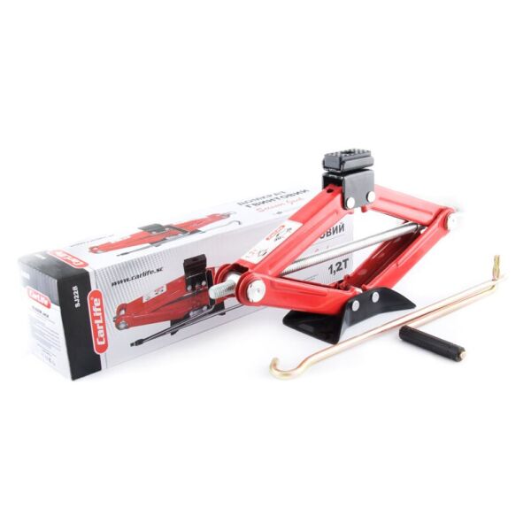 

Домкрат механический ромб 1,2т. CARLIFE SJ228