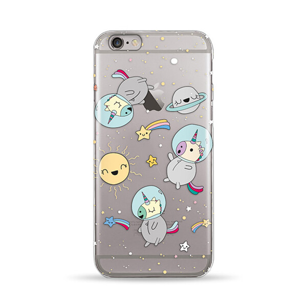 

Чехол Pump Transperency для Apple iPhone 6/6s (4.7) (Space Unicorns) (687299)