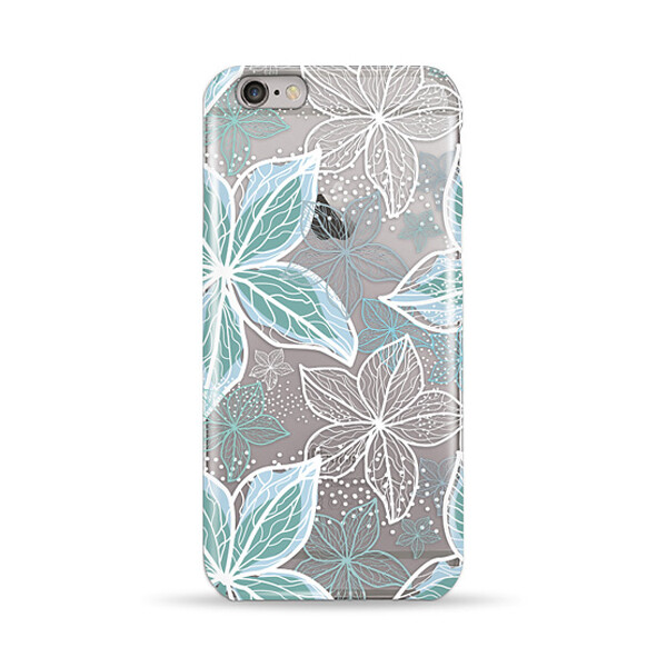 

Чехол Pump Transperency для Apple iPhone 6/6s (4.7) (Blue Flowers) (687285)