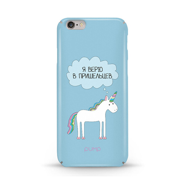 

Чехол Pump Tender Touch для Apple iPhone 6/6s (4.7) (Space Aliens) (687017)