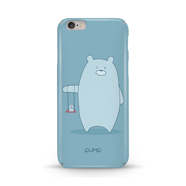 

Чехол Pump Tender Touch для Apple iPhone 6/6s (4.7) (Double Bear) (686972)