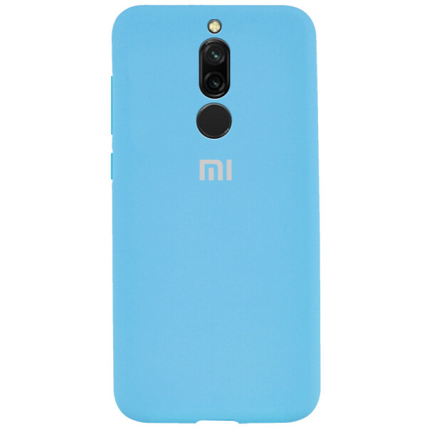 

Чехол Silicone Case Full Protective для Xiaomi Redmi 8 (Голубой / Light Blue) (771469)