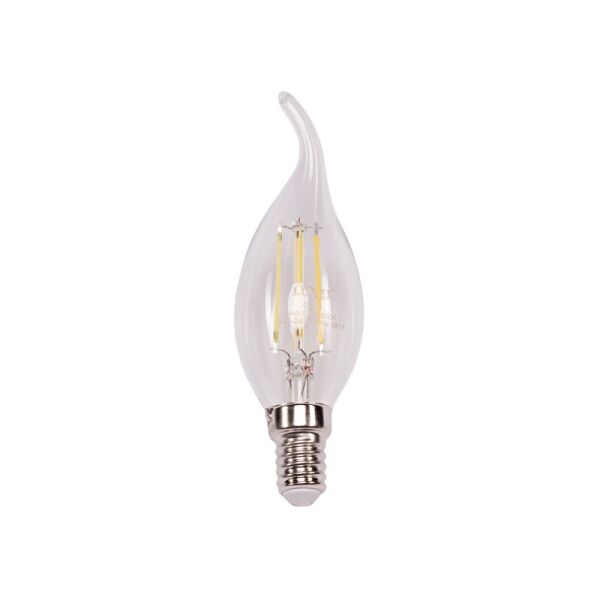 

Филаментная светодиодная лампа Luxel 074-N (filament) 4W E14 4000K 440 lm 4 нити