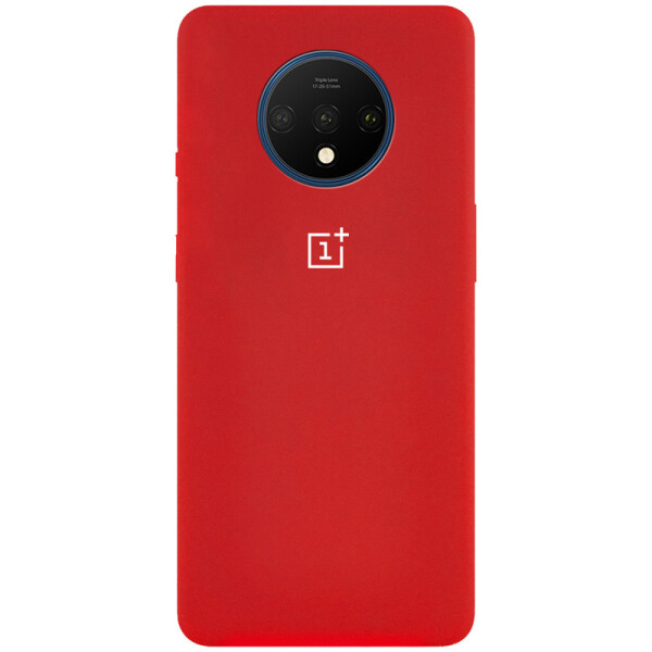 

Чехол Silicone Case Full Protective для OnePlus 7T (Красный / Red) (771267)