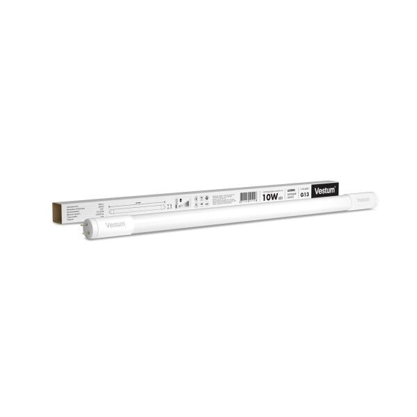 

Лампа LED Vestum T8 600мм 10W 850Лм 6500K 175-250V G13