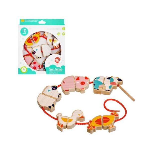 

Игровой набор-шнуровка Ферма, 5 фигурок LL136