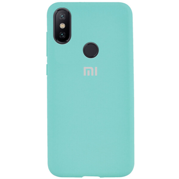 

Чехол Silicone Case Full Protective для Xiaomi Mi 8 (Бирюзовый / Ice Blue) (773753)