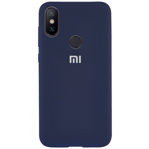 

Чехол Silicone Case Full Protective для Xiaomi Mi 8 (Синий / Dark Blue) (773758)
