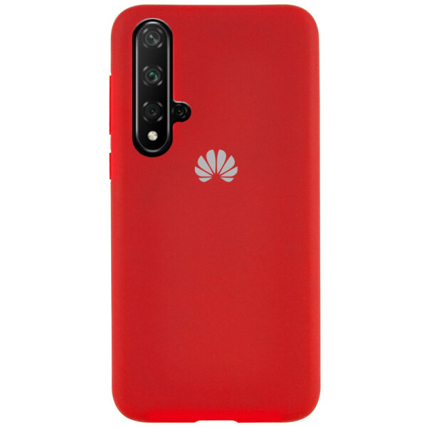 

Чехол Silicone Case Full Protective для Huawei Honor 20 / Nova 5T (Красный / Red) (771236)