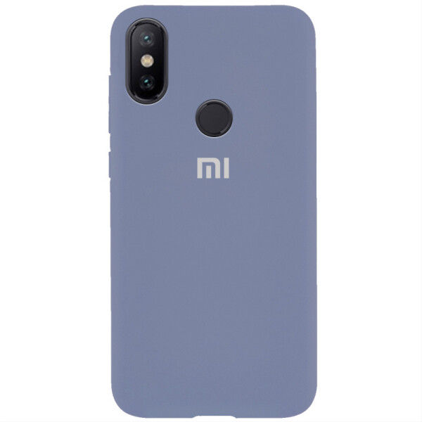 

Чехол Silicone Case Full Protective для Xiaomi Redmi Note 5 Pro / Note 5 (DC) (Серый / Lavender Gray) (771772)