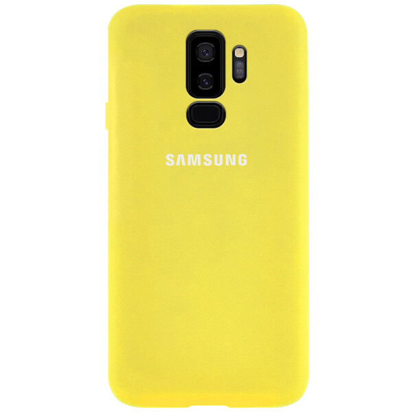 

Чехол Silicone Case Full Protective для Samsung Galaxy S9+ (Желтый / Yellow) (771649)