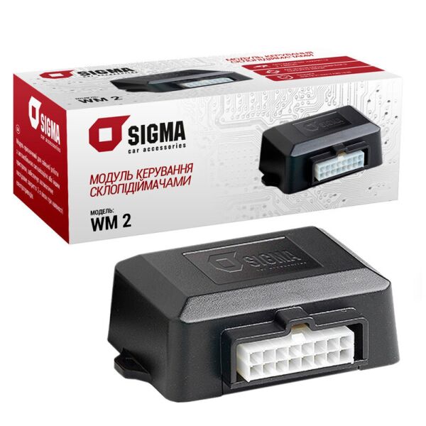 

Стеклодоводчик SIGMA WM2 на 2 стекла последователно/без памяти положения