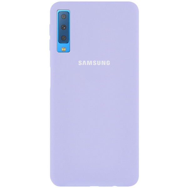 

Чехол Silicone Case Full Protective для Samsung A750 Galaxy A7 (2018) (Голубой / Mist blue) (771663)