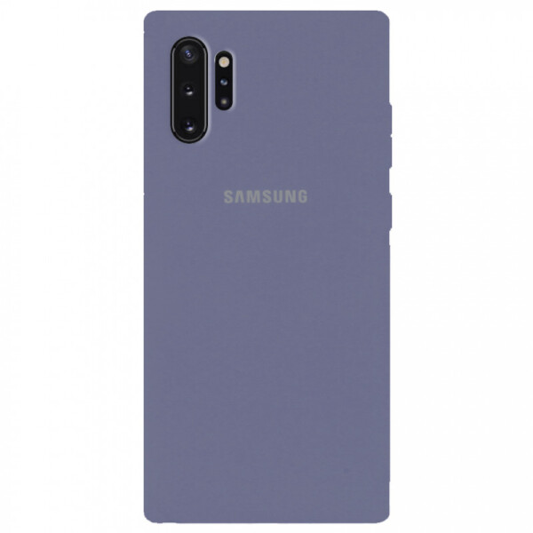 

Чехол Silicone Case Full Protective для Samsung Galaxy Note 10 Plus (Серый / Lavender Gray) (771602)