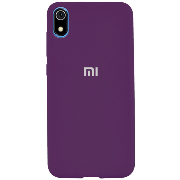 

Чехол Silicone Case Full Protective для Xiaomi Redmi 7A (Фиолетовый / Grape) (771379)