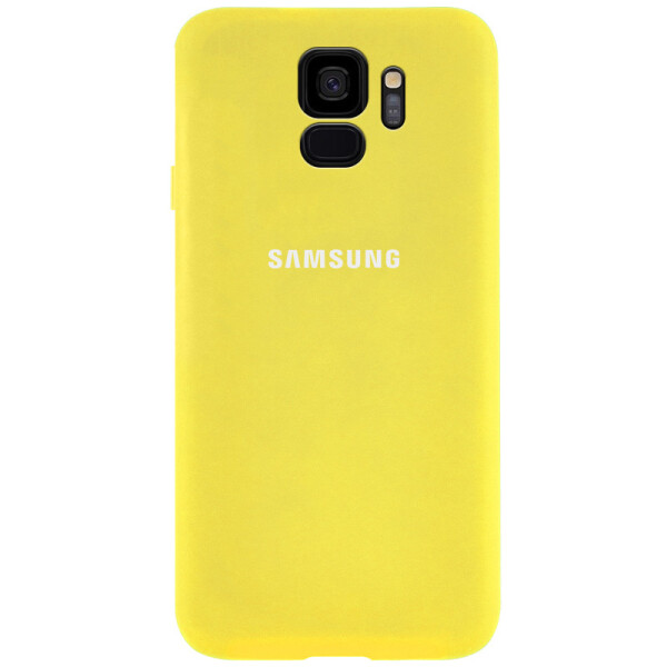 

Чехол Silicone Case Full Protective для Samsung Galaxy S9 (Желтый / Yellow) (771759)