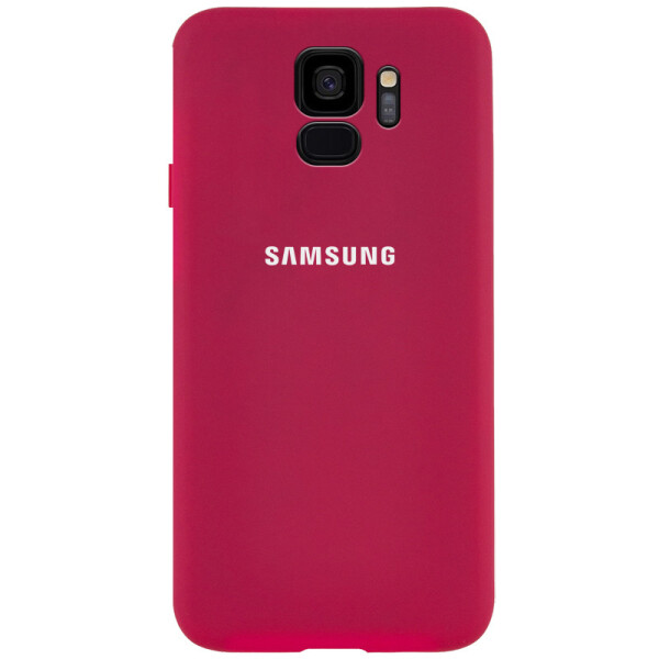 

Чехол Silicone Case Full Protective для Samsung Galaxy S9 (Розовый / Hot Pink) (771761)