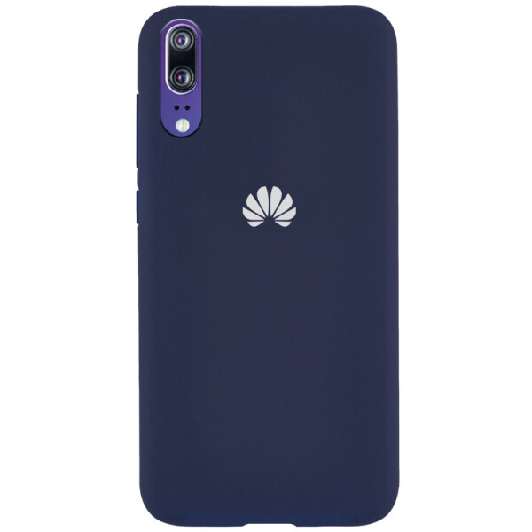 

Чехол Silicone Case Full Protective для Huawei P20 (Синий / Dark Blue) (771625)