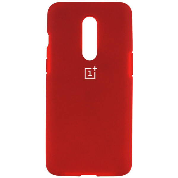 

Чехол Silicone Case Full Protective для OnePlus 7 Pro (Красный / Dark Red) (775739)