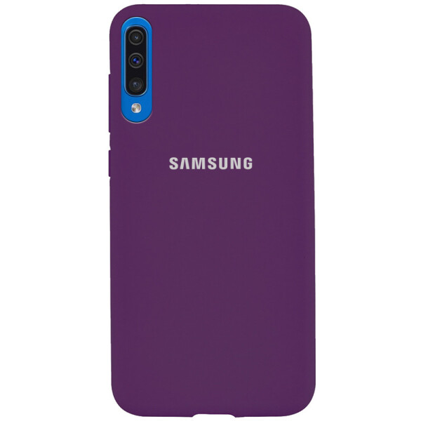 

Чехол Silicone Case Full Protective для Samsung Galaxy A50 (A505F) / A50s / A30s (Фиолетовый / Grape) (771339)