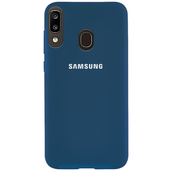 

Чехол Silicone Case Full Protective для Samsung Galaxy A40 (A405F) (Синий / Cobalt) (771619)